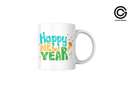 Personalized Christmas & New Year Mug HNY BYG